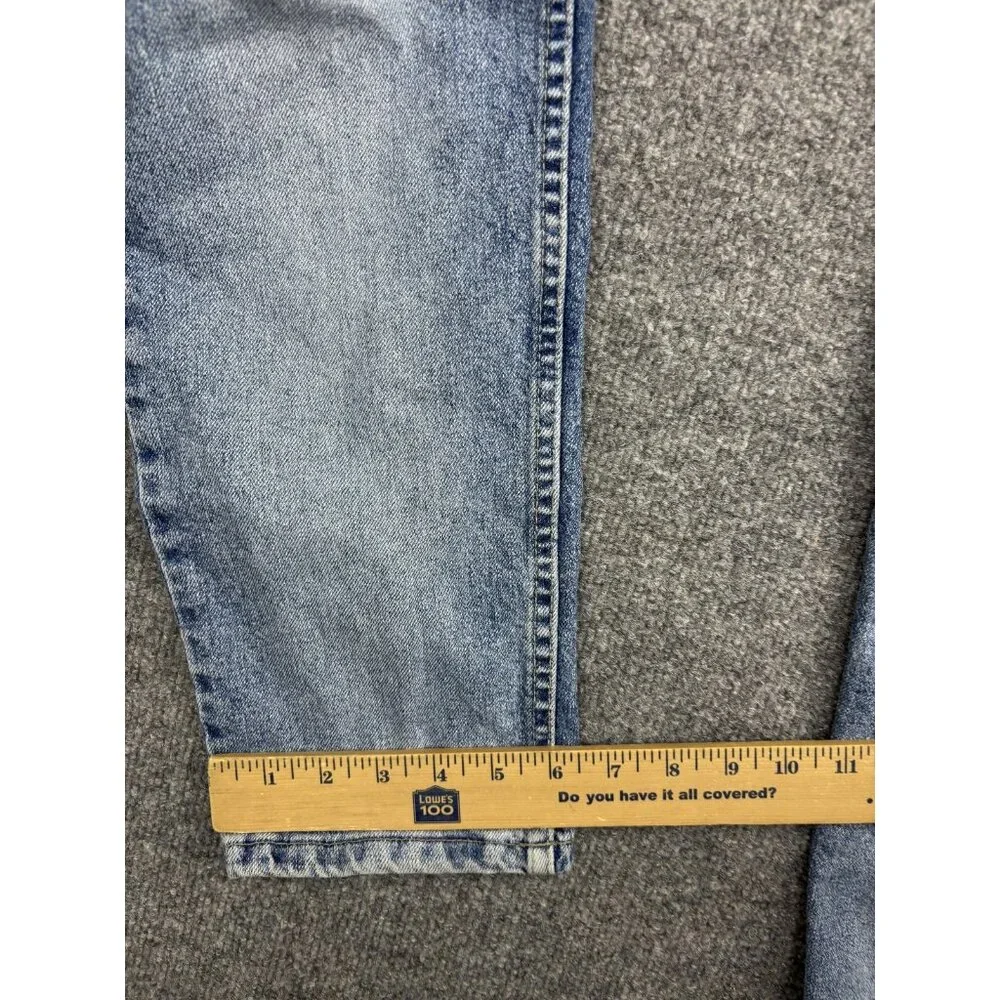 Levis 550 Jeans Mens Blue‎ Light Wash Relaxed Fit Tapered Leg Denim Classic